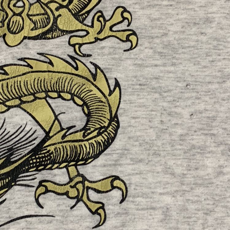 80s OLD STUSSY 黒タグ ドラゴン XL 80s OLD STUSSY ドラゴン Tシャツ 黒タグ ステューシー オールド 龍