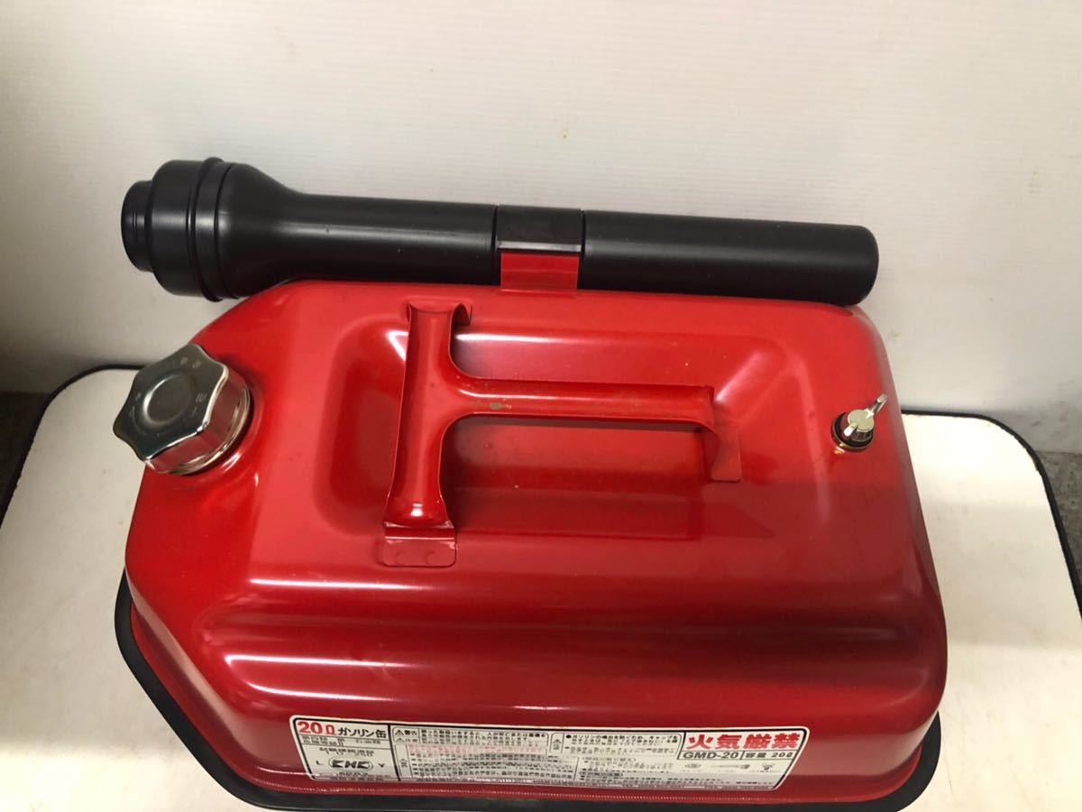 1025 18 ガソリン携行缶l 興亜物産 消防法適合品 Gmd ノズルケース付 燃料タンク 携行缶 売買されたオークション情報 Yahooの商品情報をアーカイブ公開 オークファン Aucfan Com