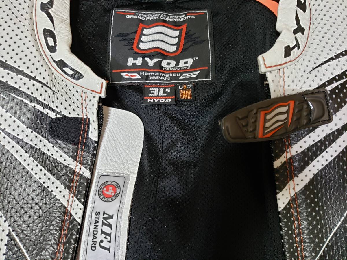 ☆HYOD 革ツナギ HRSD02D DYNAMIC PRO AGLAIA D3O オーダー品 3LS