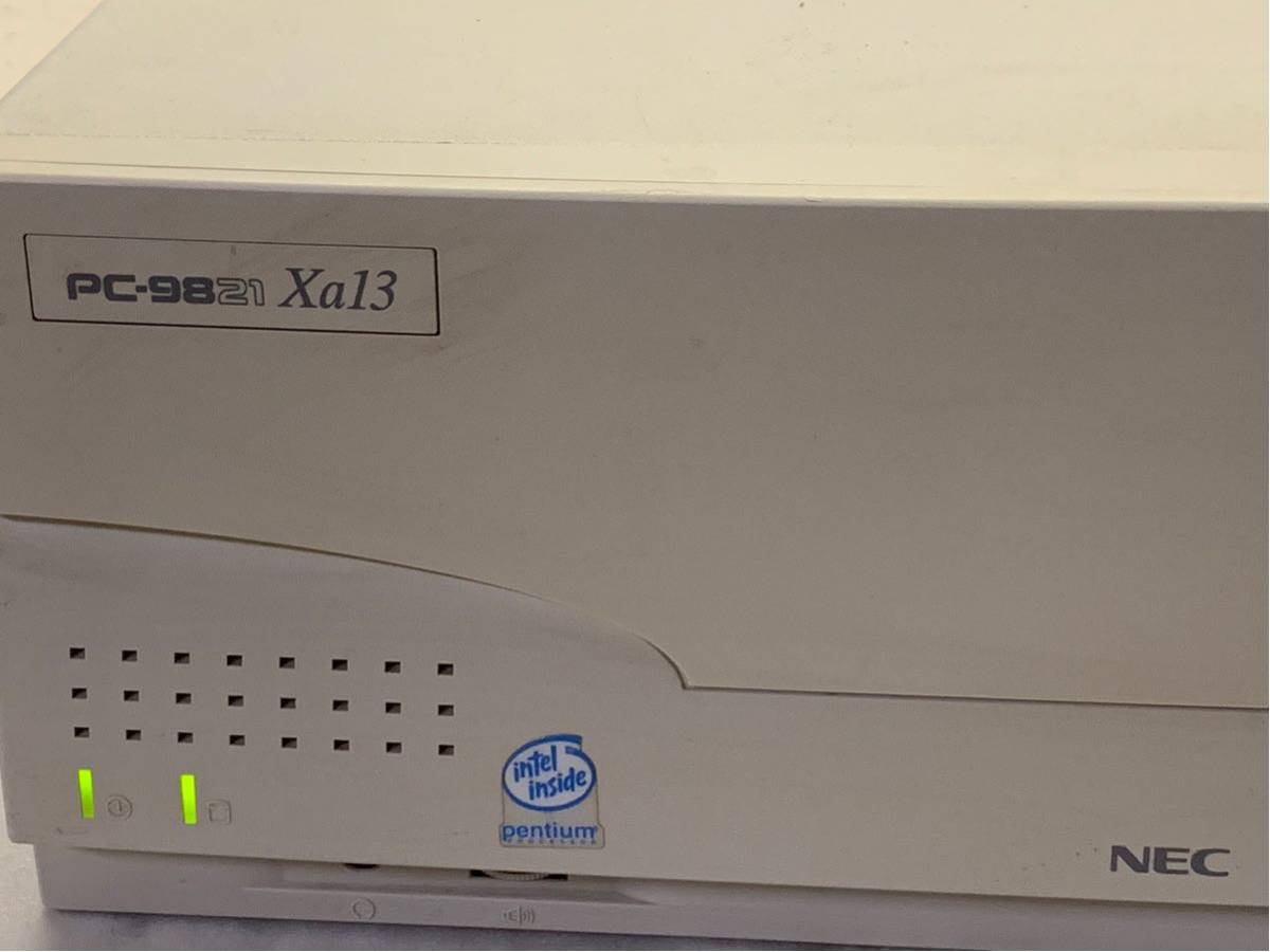 NEC PC-9821Xa13/W12 旧型PC ジャンク扱い NEC PC-9821Xa13⁄W12