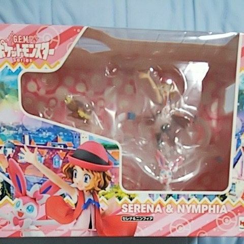 ポケットモンスター G.E.M.シリーズ 8-B2 セレナ&ニンフィア 初回特典 イーブイ 完成品フィギュア 新品未開封 xy&z グッズ