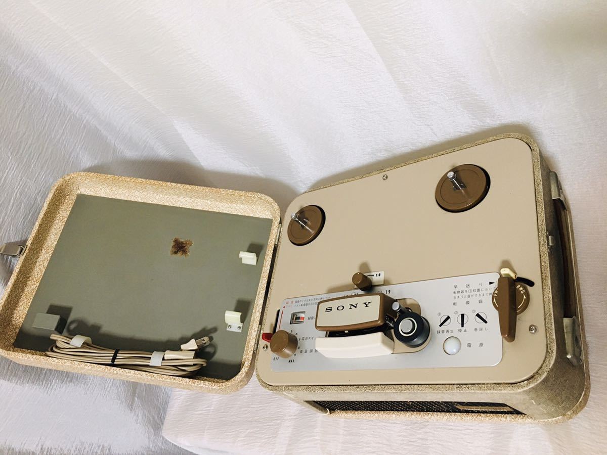 SONY MODEL101 トランジスタ オープンリール テープレコーダー ソニー