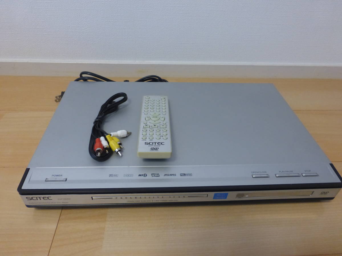 【希少】サイテック DVDプレーヤー フリフリ DVP-550DX DVD SACDプレーヤー SCITEC フリフリDVDプレーヤー 正常動作品