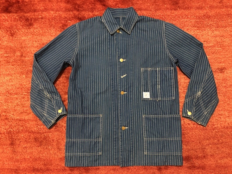 美品☆FULLCOUNT(フルカウント) ”INDIGO WABASH COVERALL(インディゴ 