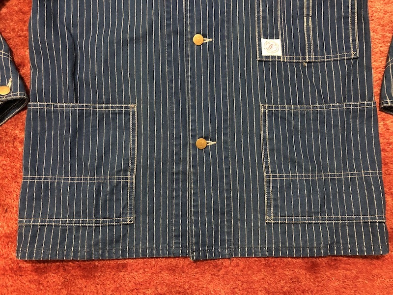 美品☆FULLCOUNT(フルカウント) ”INDIGO WABASH COVERALL(インディゴ 