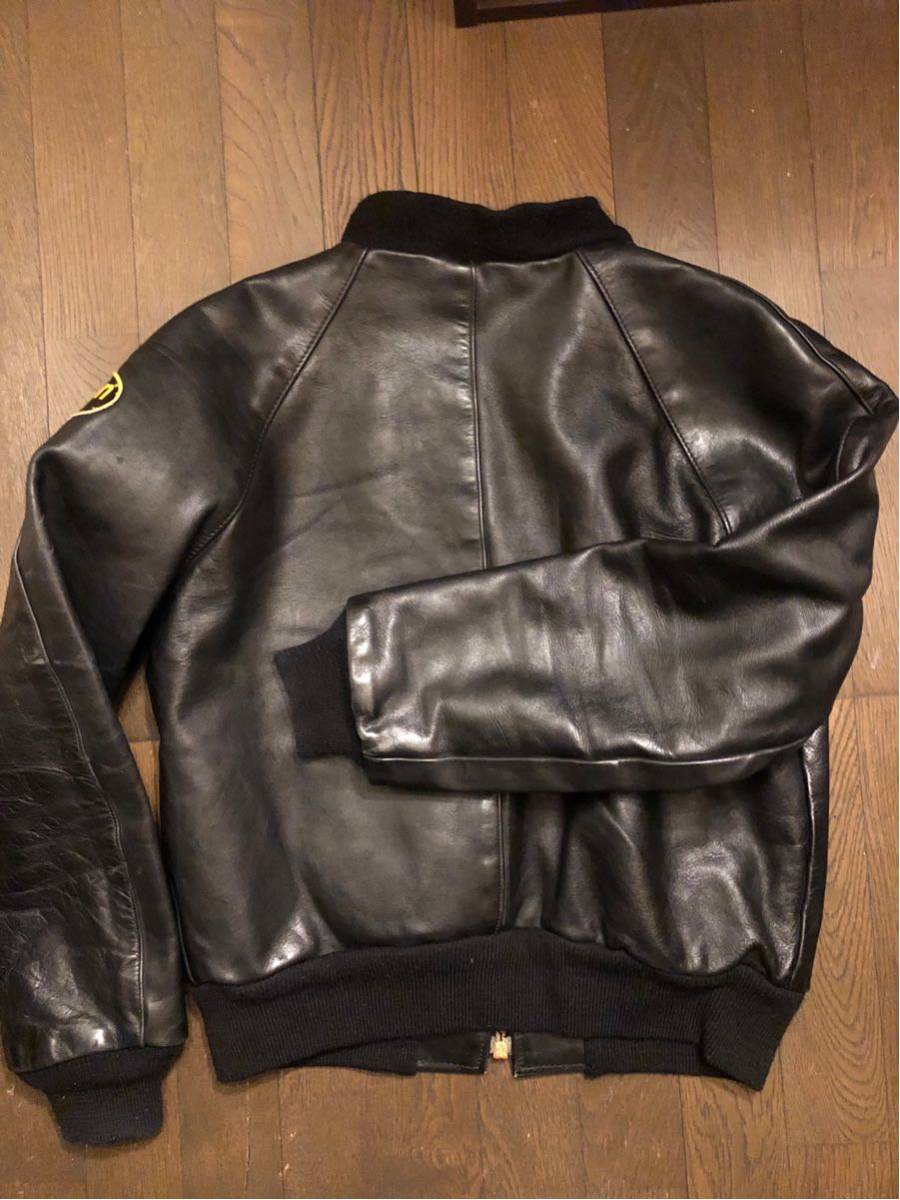 ビンテージ VANSON バンソン TJP レザー ライダース ジャケット