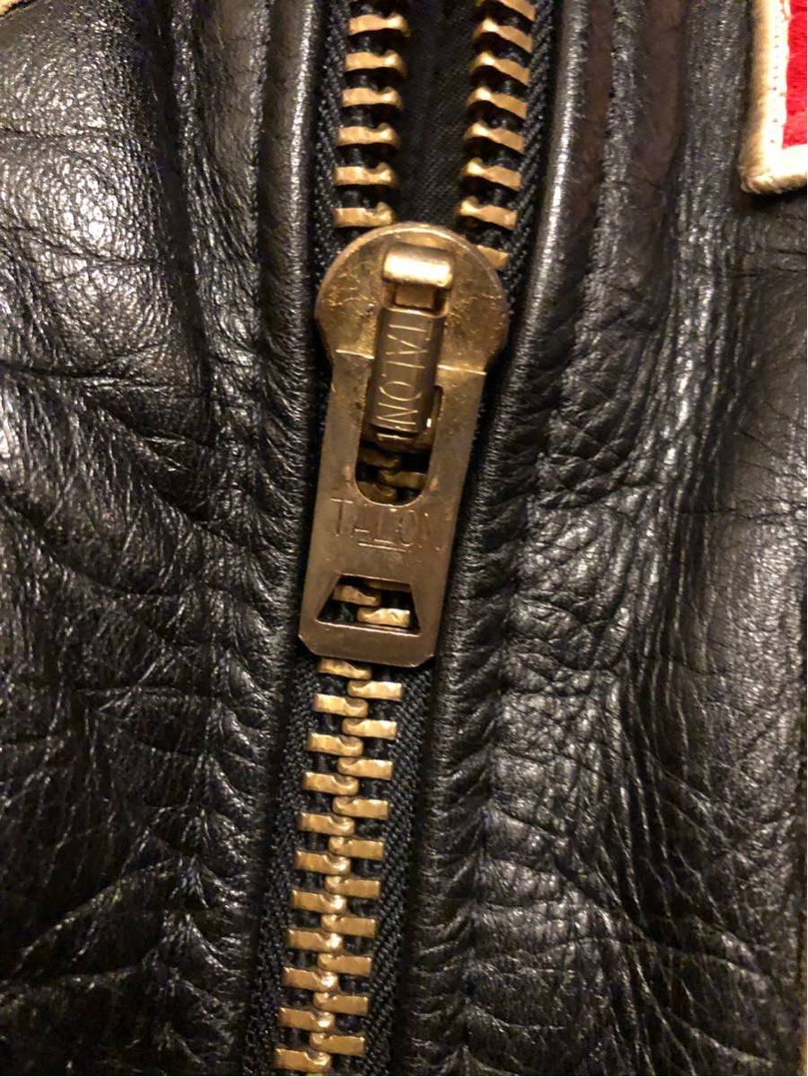 ビンテージ VANSON バンソン TJP レザー ライダース ジャケット