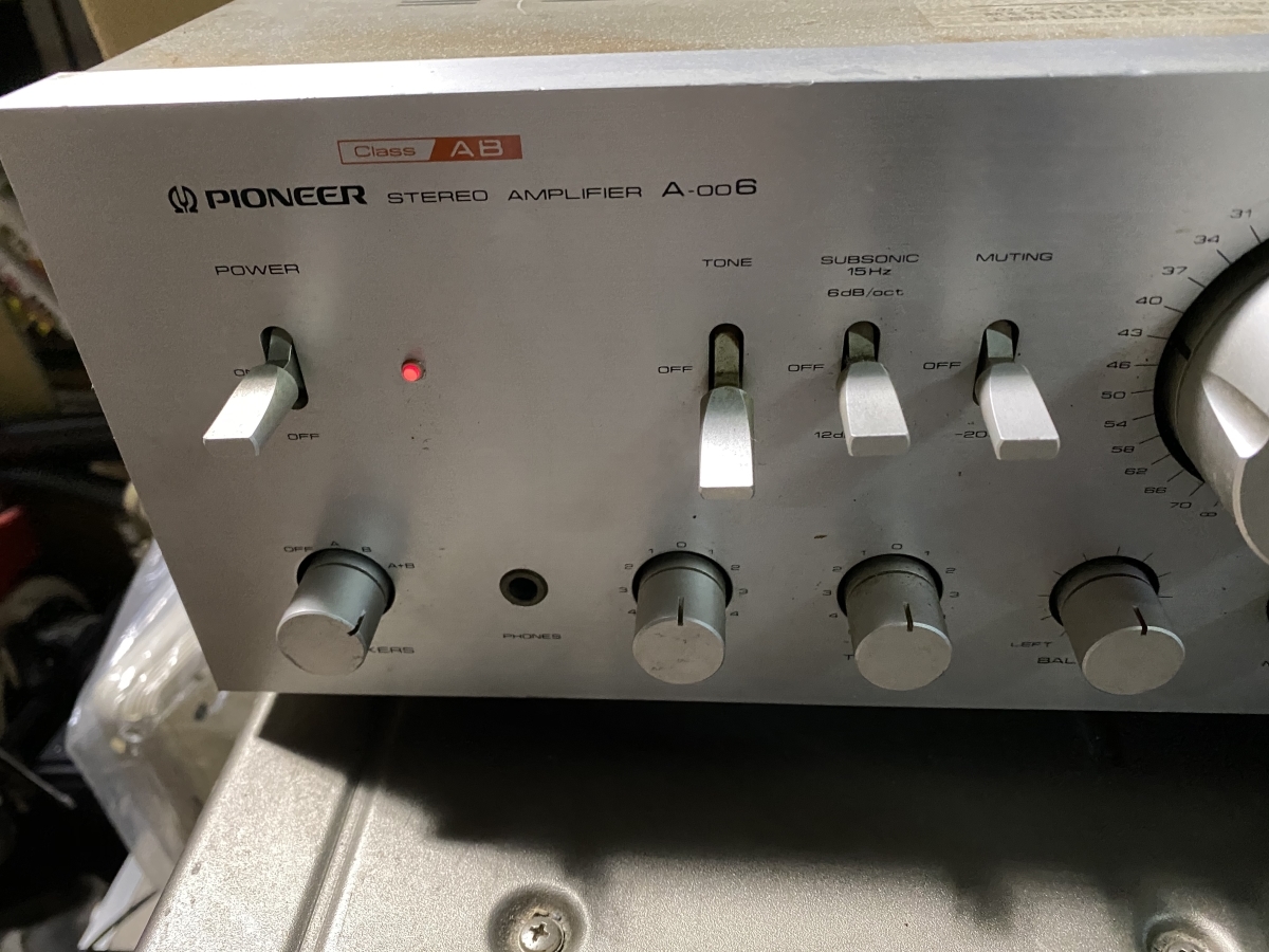 Yahoo!オークション パイオニア - プリメインアンプ 「pioneer a-006