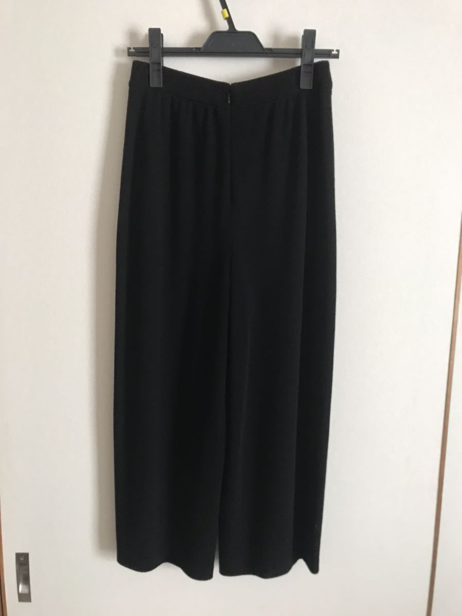 Sybilla ウール混 黒 美品 バルーン M ニット サルエルパンツ - シビラ