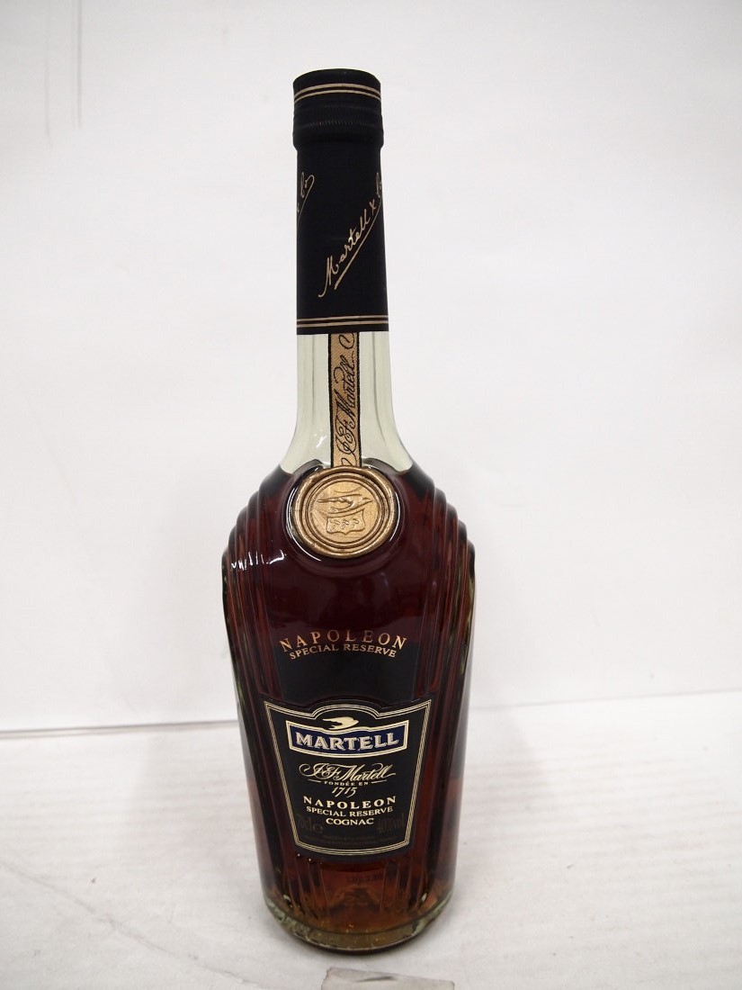 【数量限定，SALE】 MARTELL マーテル ナポレオン スペシャル リザーブ コニャック ブランデー 古酒 未開栓 A4865C4(マーテル)｜売買されたオークション情報、yahooの商品情報をアーカイブ公開 - オークファン コニャック