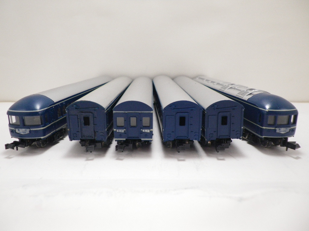 ☆★ KATO カトー 20系 ブルトレ カニ21／ナロネ21×2／ナハネ20／ナハネフ23／ナハフ20 計 6両 旧製品 (ジャンク) ★☆_1