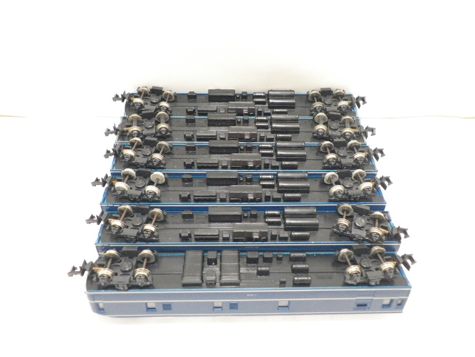 ☆★ KATO カトー 20系 ブルトレ カニ21／ナロネ21×2／ナハネ20／ナハネフ23／ナハフ20 計 6両 旧製品 (ジャンク) ★☆_6