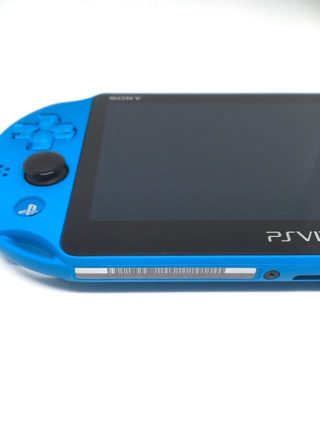 極美品】PS Vita PCH-2000 ZA23 アクアブルー【付属品完備】SONY
