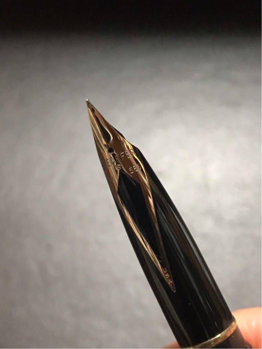 シェーファー／万年筆（14K）ネイビー 現状 希少 シェーファー 万年筆