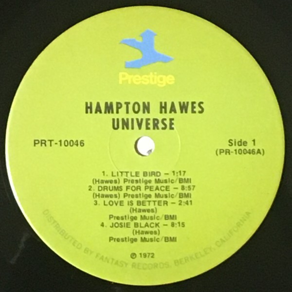 Hampton Hawes - Universe - Prestige ■