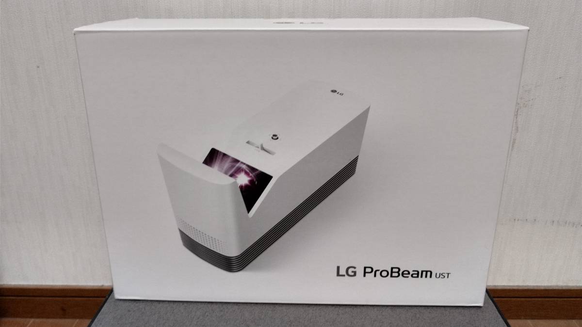 LG 超短焦点 レーザープロジェクター ProBeam HF85JG リモコン付