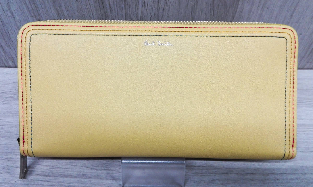 長財布 Paul ポールスミス Smith PWD615 STRIPE STITCH LONG ｜ポール 