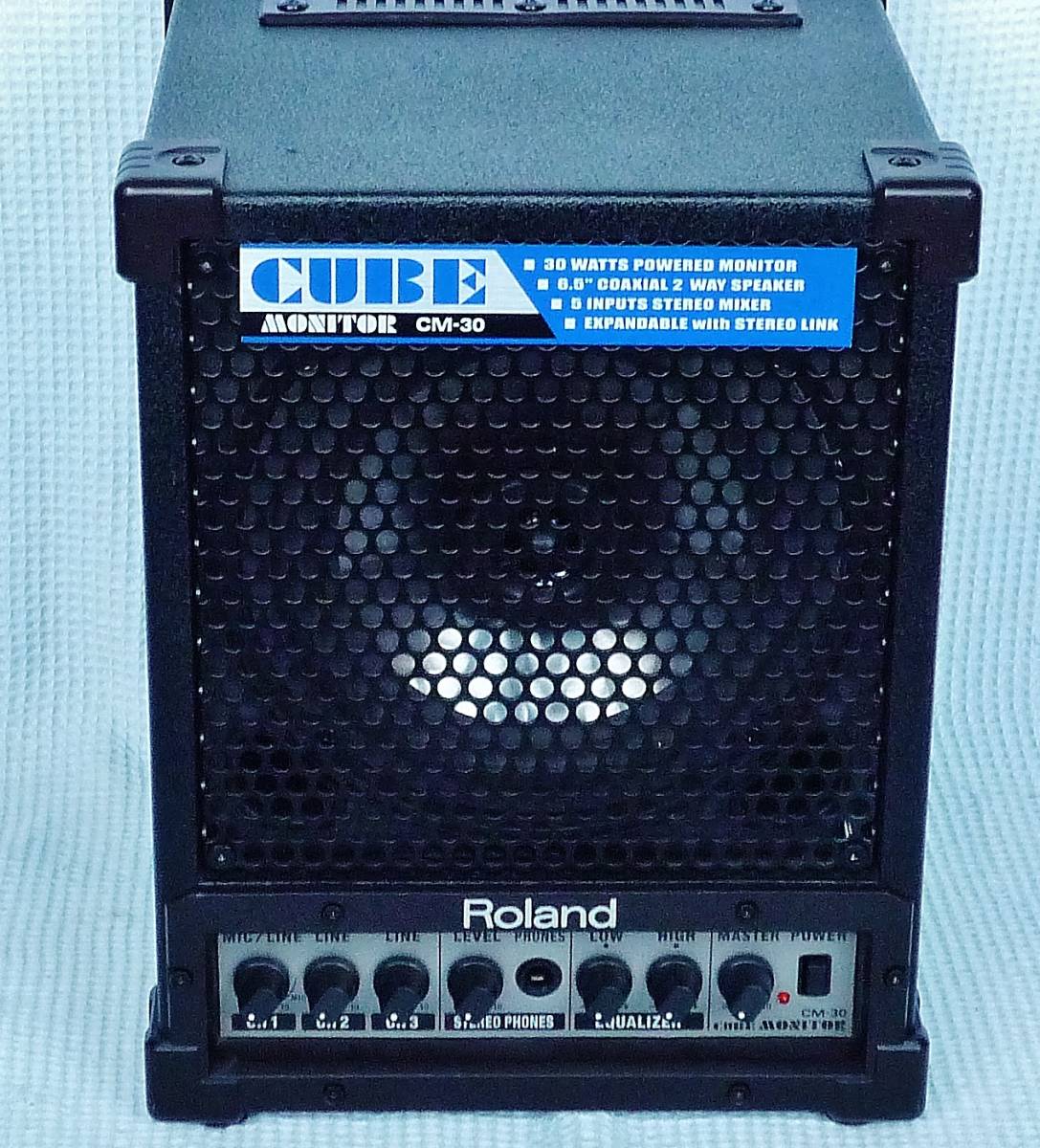 ROLAND CM-30　KEYBOAD MONITER AMP　キーボードモニターアンプ　動作OK　美品　