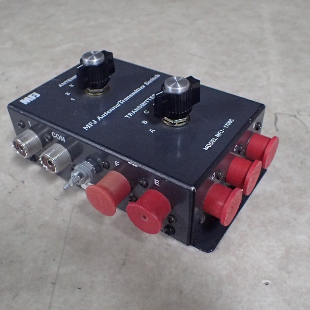 ☆しん MFJ 6回路 同軸切替器 MFJ-1700B（現状渡し） しん MFJ 6