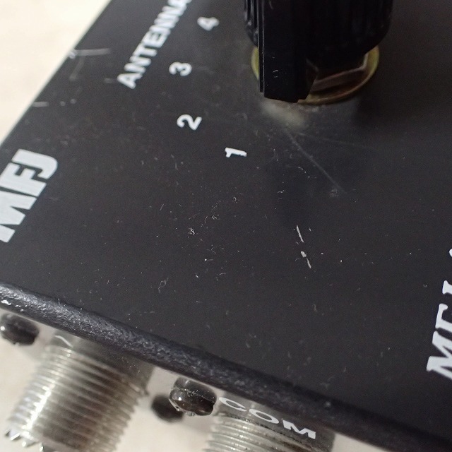 ☆しん MFJ 6回路 同軸切替器 MFJ-1700B（現状渡し） しん MFJ 6