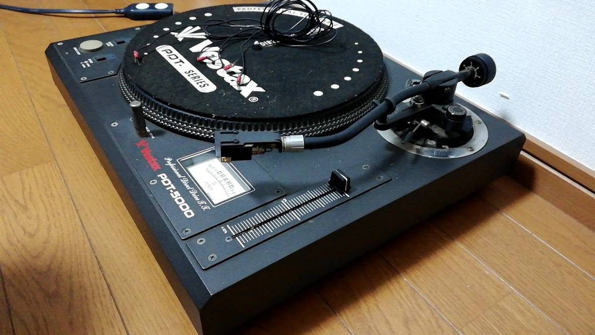 名機 VESTAX ベスタクス ターンテーブル PDT-5000 ジャンク品 名機