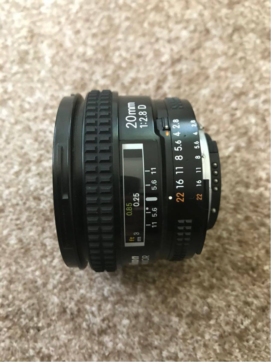 20mm Nikon AF Lens NIKKOR f⁄2.8 Nikkor - f⁄2.8D | Wide 0