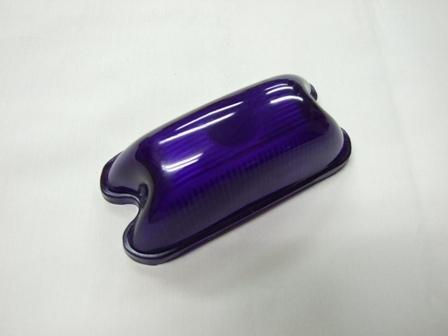 角マーカー　プラ製　紫　パープル 角マーカー パープル 板橋用品製作所 電球式 24V6W 板橋用品 紫 樹脂