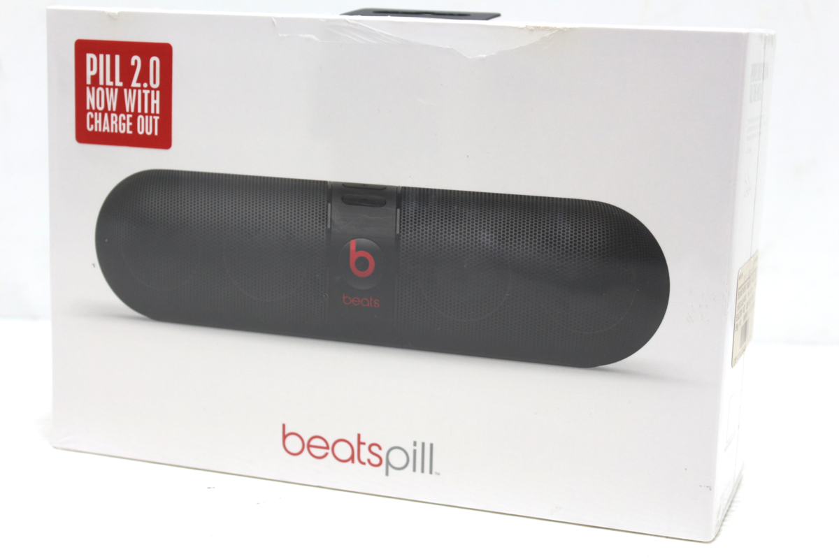 ！【★13-1287】■新品だけど保証なし■Beats pill B0513 ビーツピル 未開封現状品 ポータブルワイヤレススピーカー