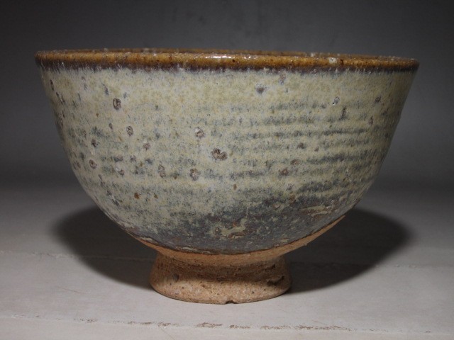 古美術ささき 西岡小十 絵唐津筒茶碗 西岡小十（作） 共箱
