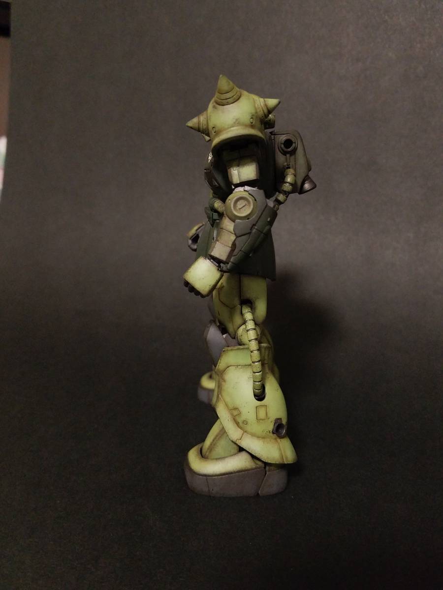 HG1/144 MS-06C-6/R6 ザクII C-6/R6型 改修ウェザリング塗装済完成品_7