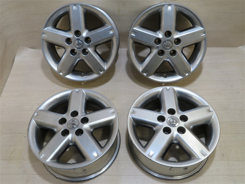  ニッサン Ｔ30 エクストレイル 純正ホイール 6.5-16+40 5Ｈ114.3 16インチ ホイール 4本セット(純正品)｜売買されたオークション情報、yahooの商品情報をアーカイブ公開 - オークファン 5穴