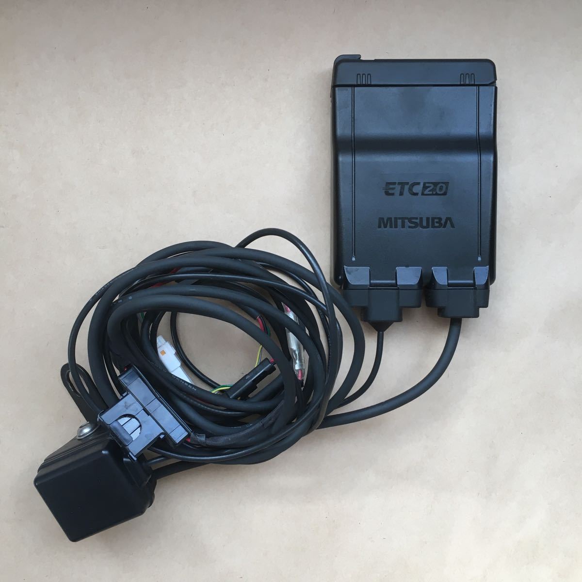 オートバイ ミツバ MSC-BE700 ETC2.0 車載器 アンテナ分離型 作動確認