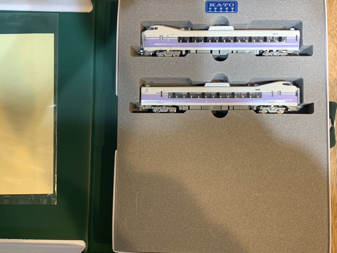 完売品 KATO京都駅店特製品 E351系スーパーあずさ中間仕様先頭車2両セット 鉄道模型 現状品 Nゲージ