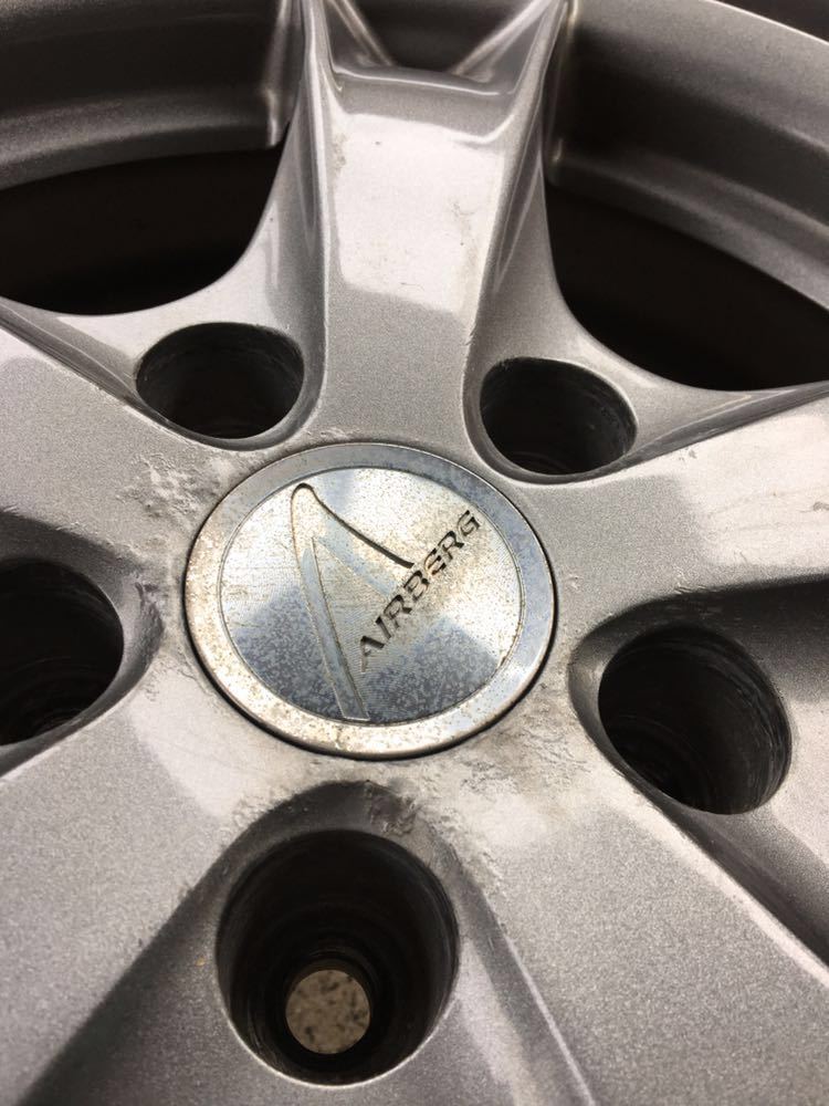 215/65R16 ダンロップ DSX-2 アルミホイル ４本 バリ山
