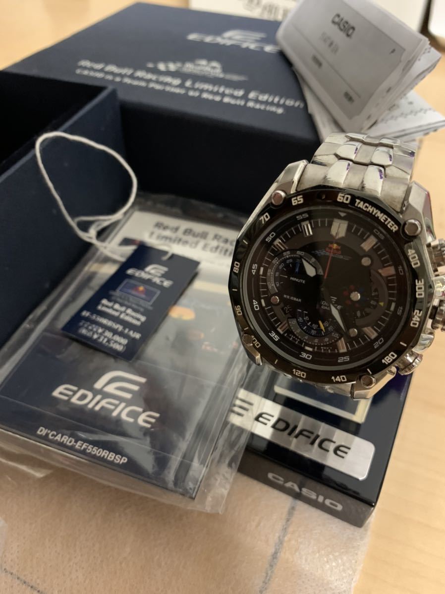 EDIFICE カシオ エディフィス Red Bull レッドブル - CASIO