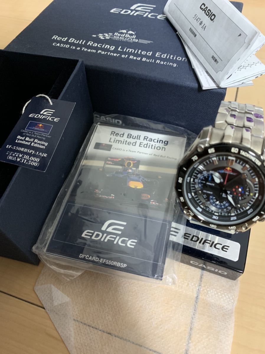 EDIFICE カシオ エディフィス Red Bull レッドブル - CASIO