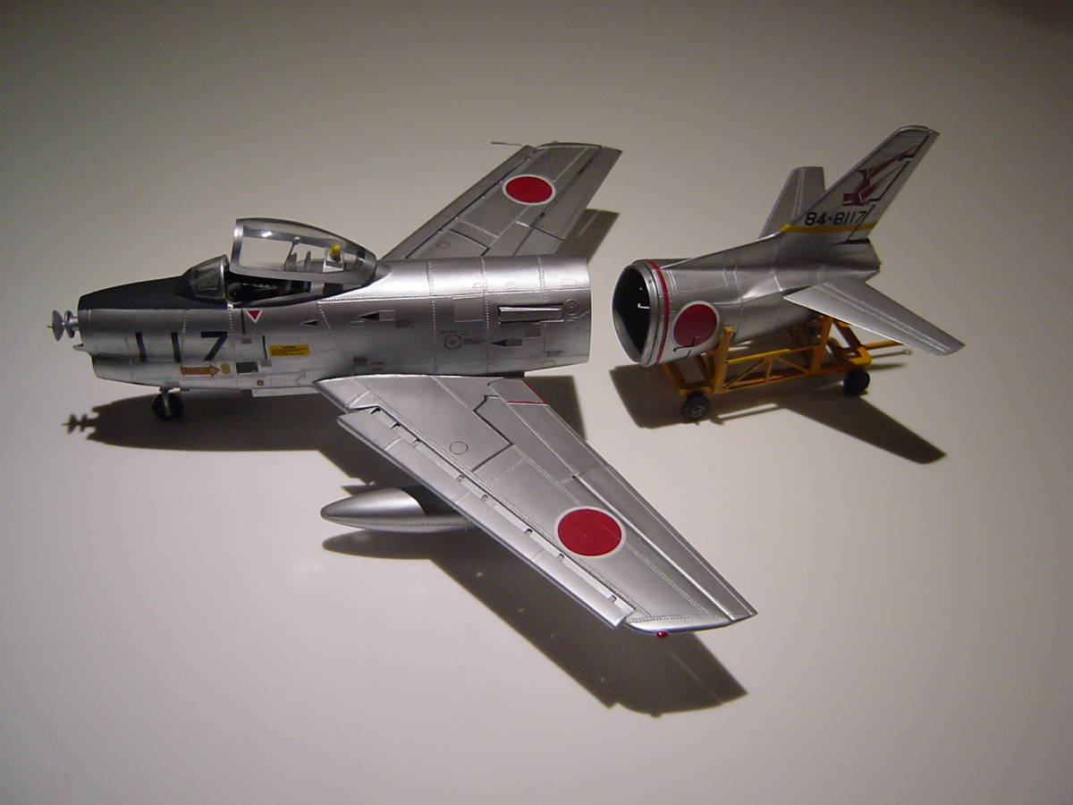 F-86D セイバードッグ セイバー マルサン | 鉄道模型・プラモデル