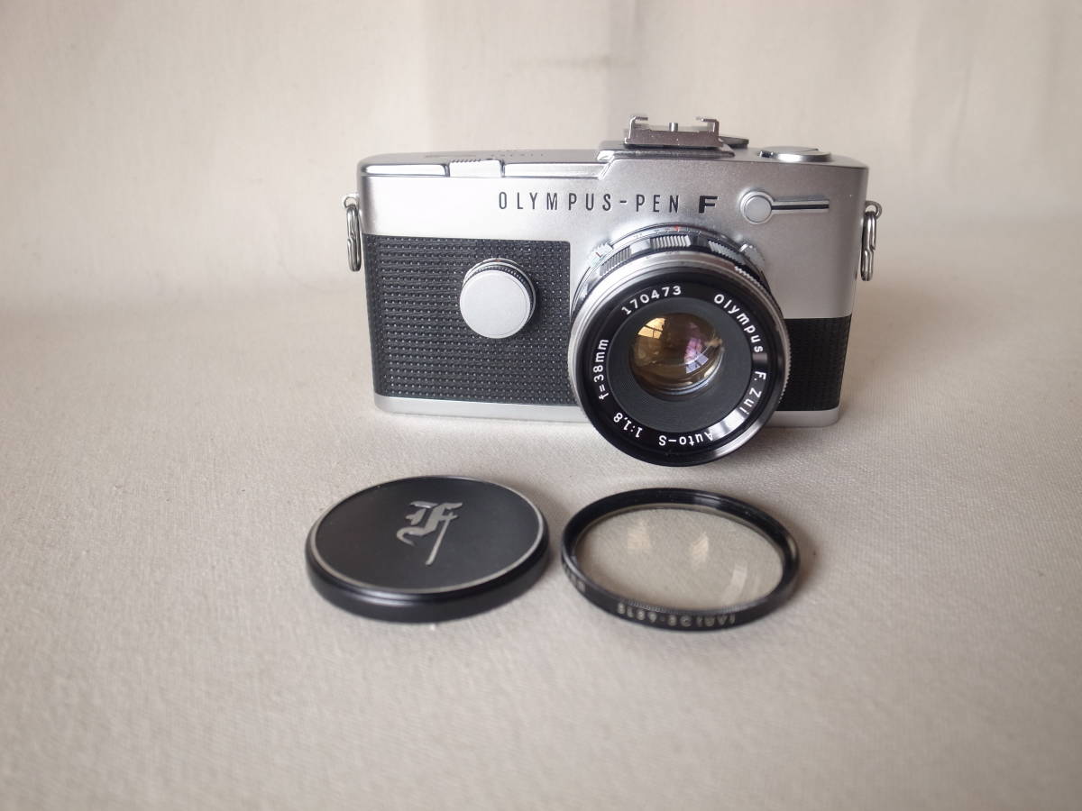 OLYMPUS オリンパス フィルムカメラ FT PEN-F PEN f=38mm F 1:1.8