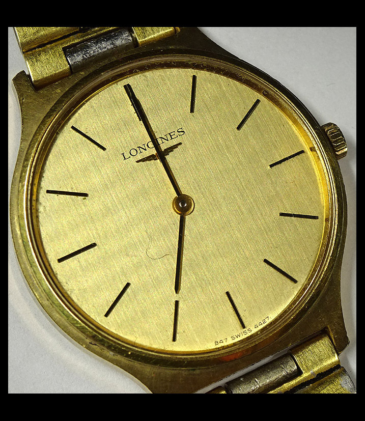 緑屋*xn4□ジャンク品 腕時計 LONGINES 手巻き km/07-493/5-3#