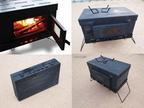 DESIGNS フォールディングチタンストーブ改｜TAKIBI｜PRODUCTS｜tent