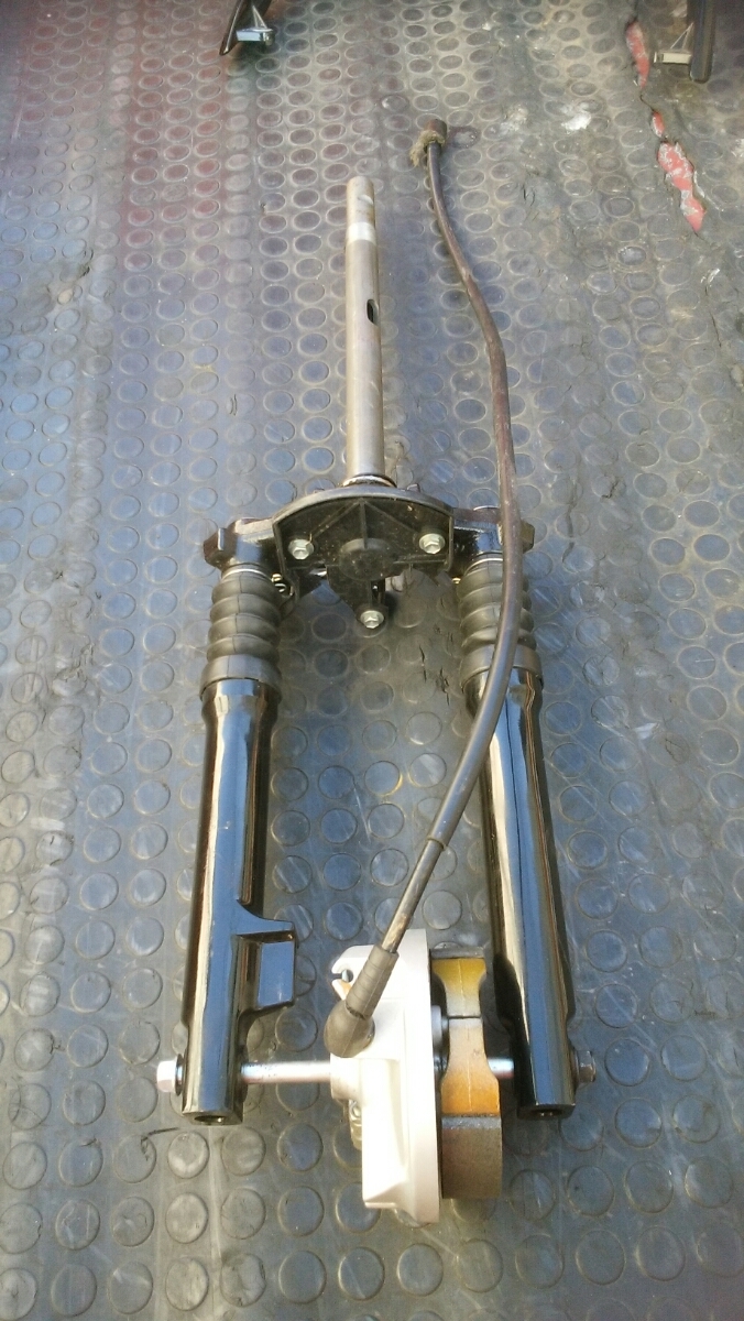 中古 YAMAHA ヤマハ 純正 フロントフォーク 一式 4スト FI ジョグ JOG