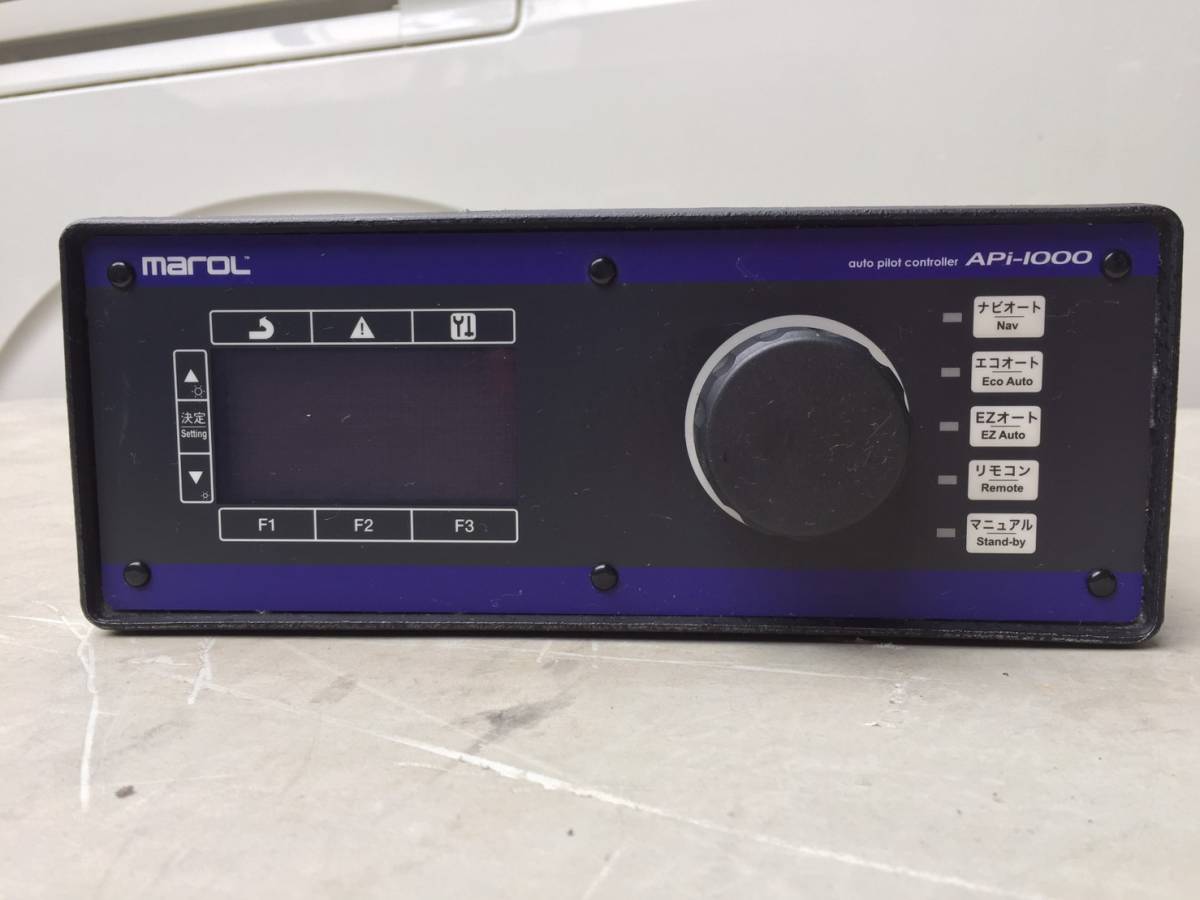マロール APi-1000 オートパイロット 取説付き(操舵装置)｜売買されたオークション情報、yahooの商品情報をアーカイブ公開 ...