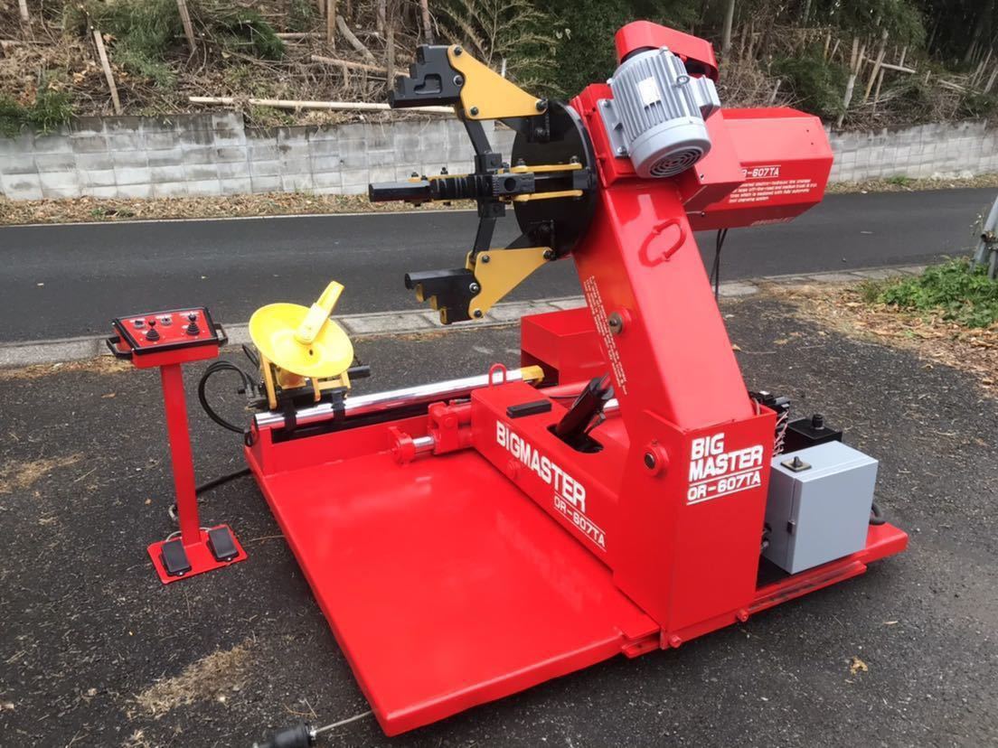 人気セール，低価 小野谷 BIG MASTER OR-607A タイヤチェンジャー 大型 