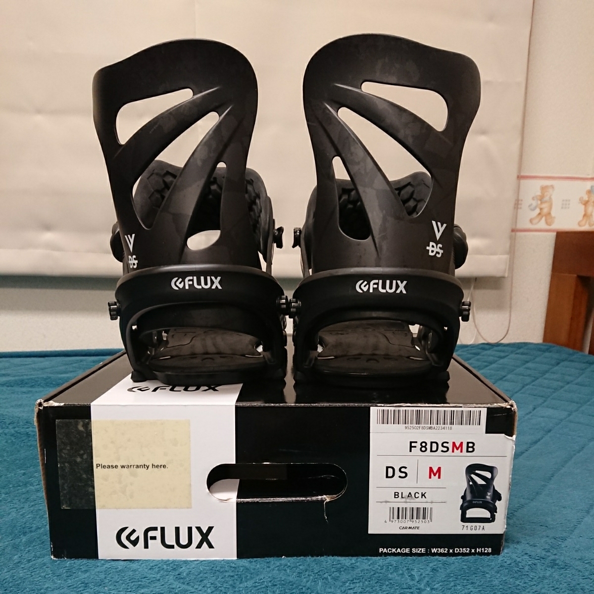 FLUX DS 17-18 スノーボード フラックス スノーボードビンディングM