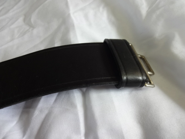 WW2 ドイツ軍 革ベルト バックルセット 士官用 ジャンク 85センチ