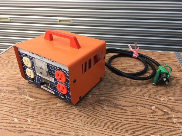 貴重☆日動工業☆昇圧器☆TORA PACK ハイパワー☆M-EK20☆