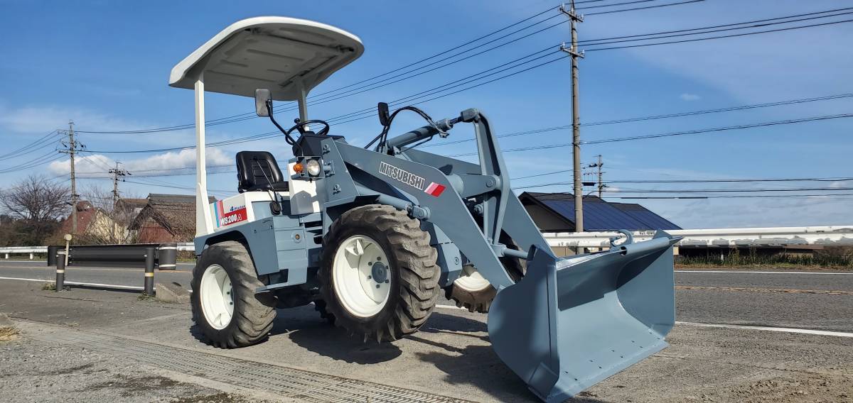 三菱 WS200A ホイールローダー タイヤショベル Mitsubishi WS200A 4 