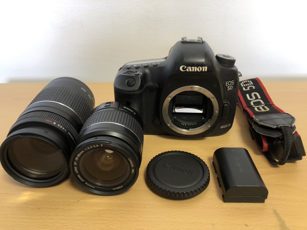 【お買い得，限定セール】 Canon キヤノン EOS 5D Mark Ⅲ マーク3 ダブルレンズセット(キヤノン)｜売買されたオークション情報、yahooの商品情報をアーカイブ公開 - オークファン キヤノン