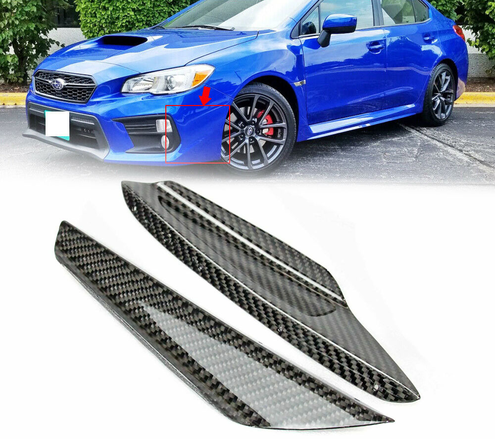 送料180円】【本物カーボン】スバル WRX サイドガーニッシュ 2枚 北米