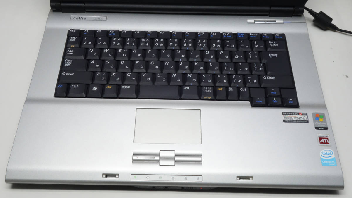 ★大特価★Windows7がすぐ使える!★LaVie LL370/H Celeron M マルチ 2.0GB 120GB 無線Wifi NECのパソコンがお買い得です♪